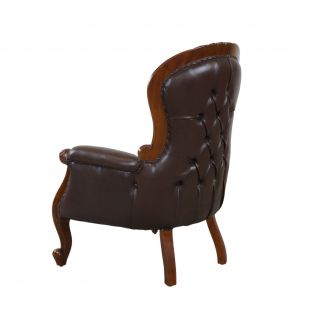 Кожаное кресло Grandfather PAC 01 brown