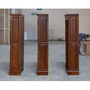 BBC 413 Книжный шкаф H=180 (6 полок, 1 ящик)