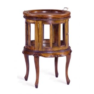 Круглый чайный столик с подносом PDC 13